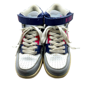 Nike Youth SB Morgan Lace Up Sneakers Pink White Purple Mid Girls Size 6Y